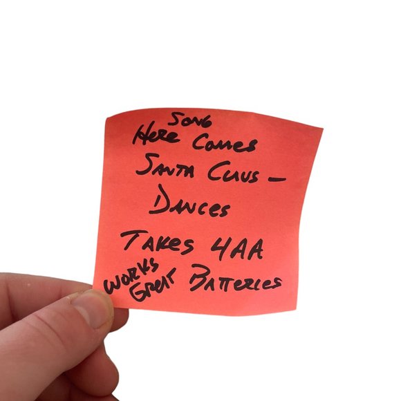 Vtg 1999 Gemmy Hip Swinging Santa Claus Animatronic Sings Plays Music & Dances - Picture 5 of 5